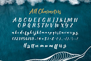 Born Pacific - Hand Painted, a Handwritten Font by ErgibiStudio (Thumbnail 8 of 8)