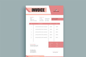 Invoicing quotes or payment receipt, a Stationery Template by hkmonir