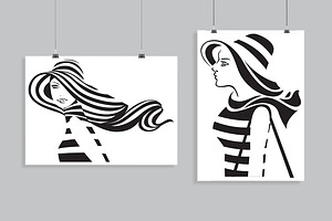 Stripes and beauty.