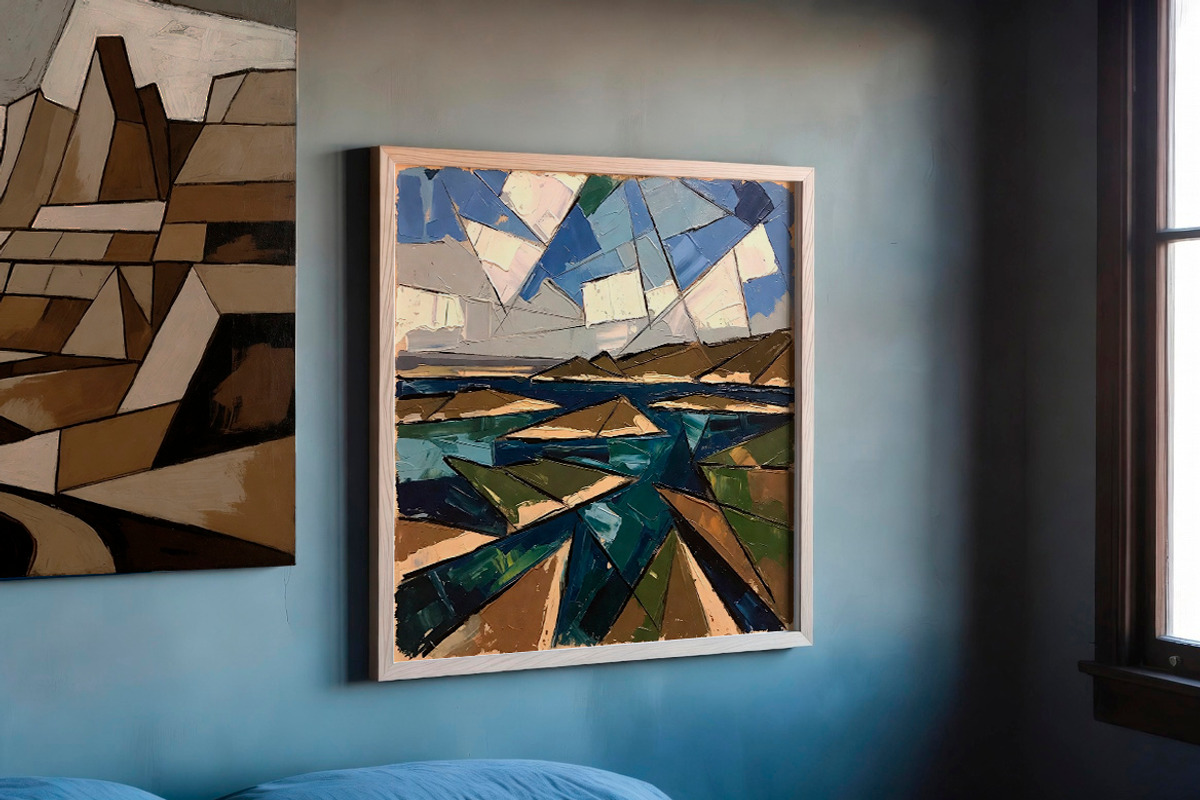 Cubism Collection.Printable Wall Art, a Decorative Illustration by O m N i  Studio (Photo 12 of 17)