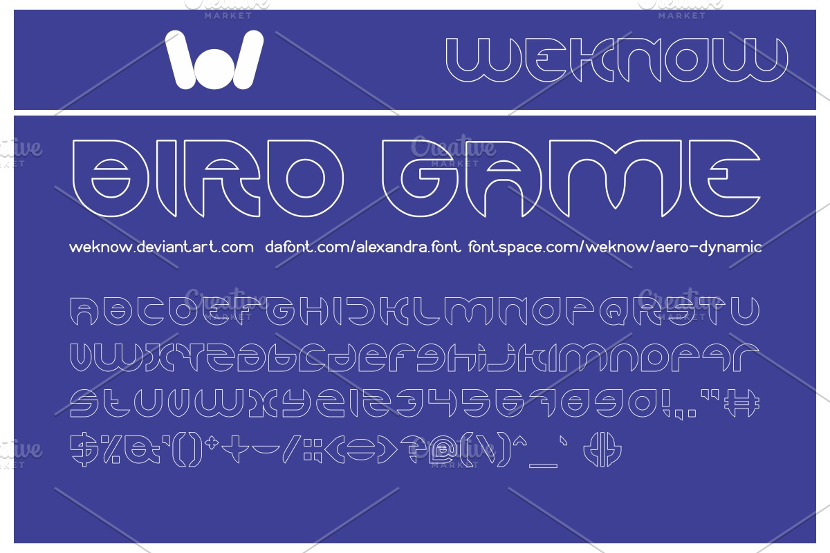 alexandra font preview 5