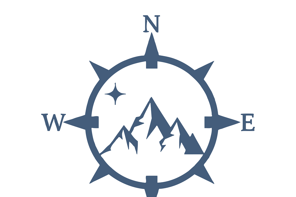 Stylish Compass Design, an Object Illustration by CarWrap design (Photo 4 of 5)