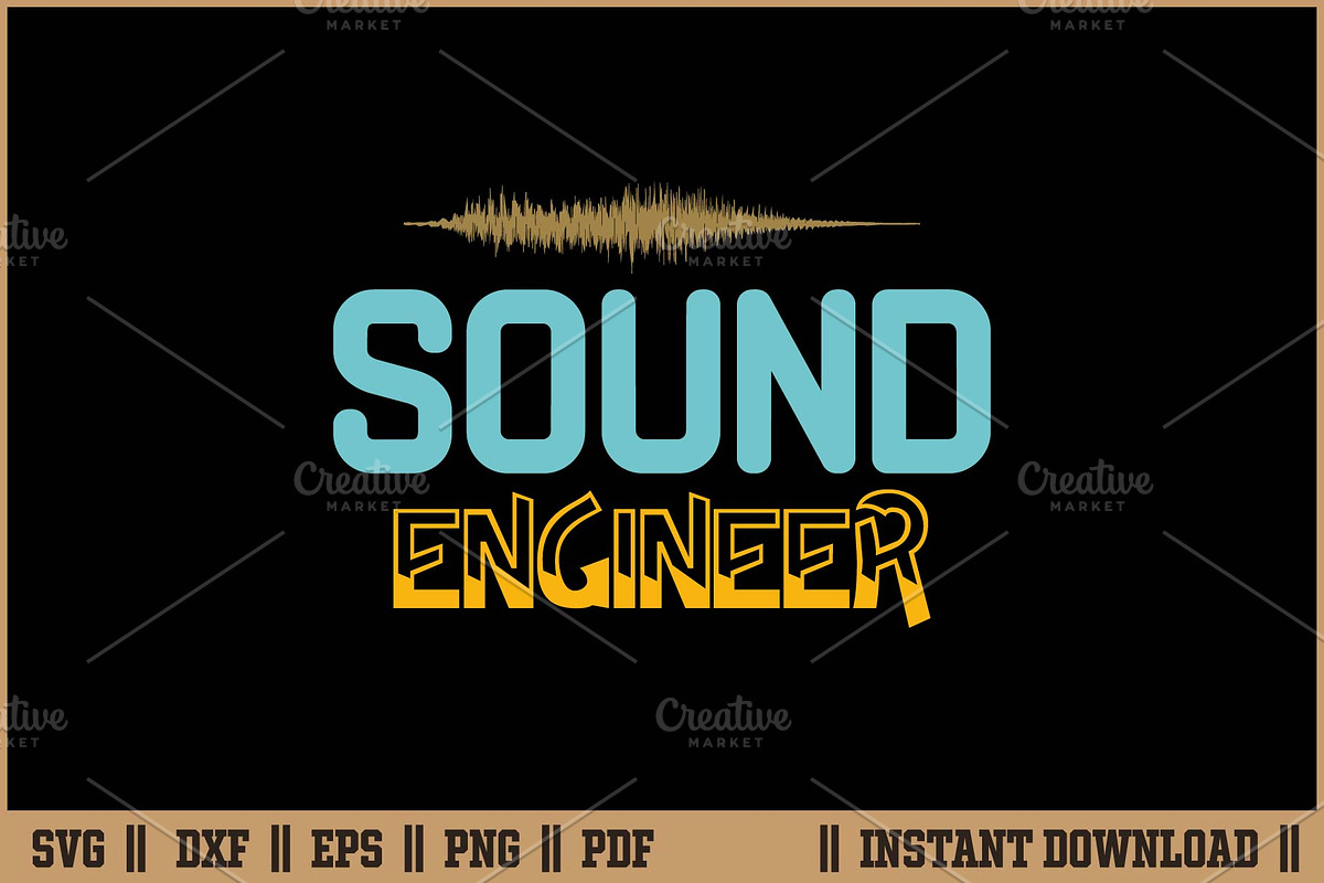 Sound Engineer Music Production SVG, a Work Illustration by Handy Arts Studio (Photo 1 of 3)