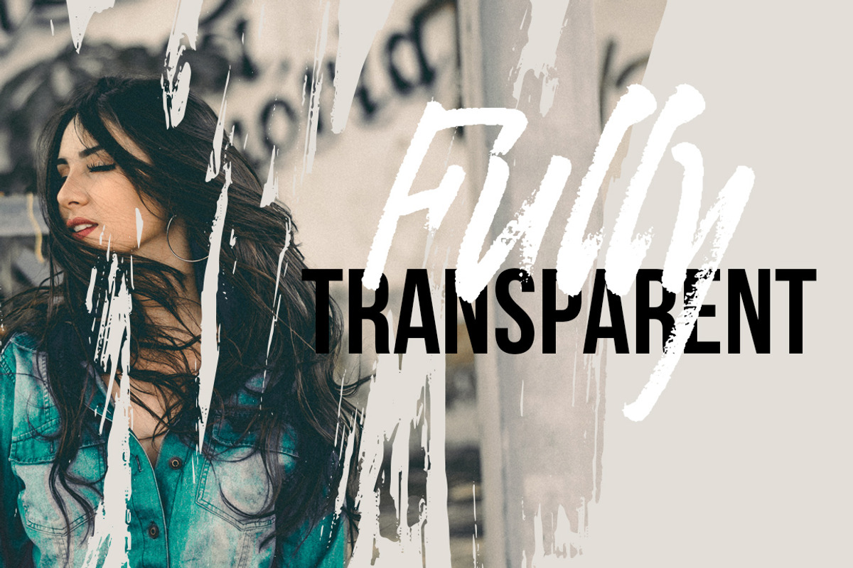 45 Grungy Paint Masks PSD, a Texture Graphic by lissius (Photo 2 of 8)