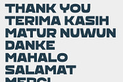 Sycoke Sans Bold Sans, a Sans Serif Font by Haps Space (Thumbnail 14 of 14)