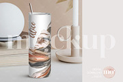 20oz Skinny Tumbler Mockup, a Cups & Container Mockup by MoMockups (Thumbnail 1 of 4)
