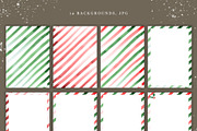 Letters to Santa - watercolor set, a Seasonal Illustration by LeriaArt watercolor (Thumbnail 4 of 6)