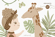 TROPICAL kids illustration & pattern, an Animal Illustration by polikarpovaart (Thumbnail 9 of 14)