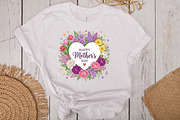 Mother's Day Flowers Sublimation, an Object Illustration by CraftArtStudio (Thumbnail 3 of 4)