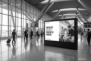 Airport Digital Billboard Mockup, an Advertising Mockup by graphypix (Thumbnail 3 of 4)