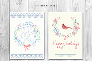 Hand Drawn Christmas Elements, an Illustration by RoxanaMihis (Thumbnail 2 of 5)