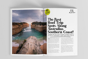 Traveler Magazine Indesign Template