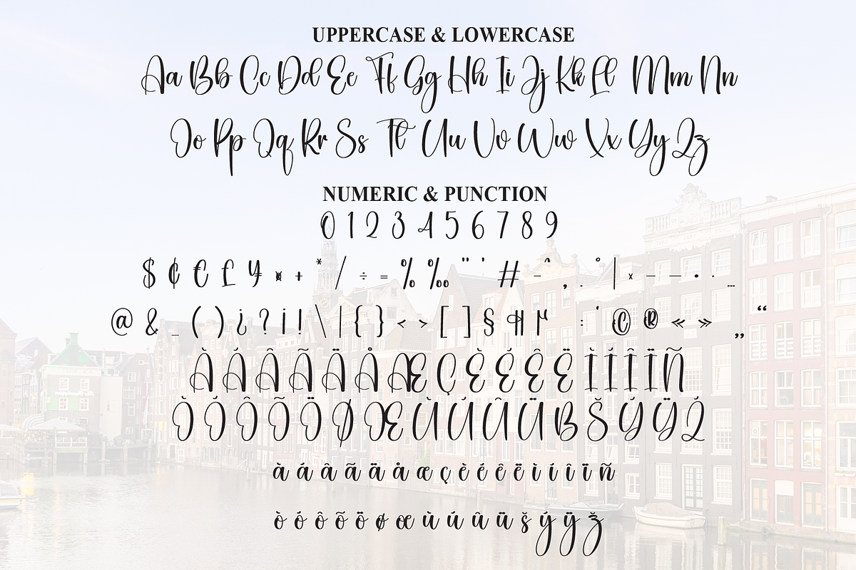 Amsterdam | Script Font, a Handwritten Font by Scratchones (Photo 7 of 8)