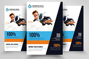 100 Business Flyers Mega Bundle, a Flyer Template by Design Up (Thumbnail 25 of 100)