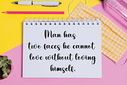 Americano | Script Font, a Handwritten Font by Scratchones (Thumbnail 5 of 8)