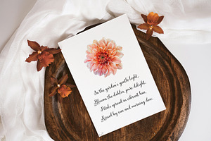 Autumn Flowers Clip Art