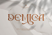 Demica || Modern Minimalist Serif, a Serif Font by Ermedia Studio (Thumbnail 1 of 10)