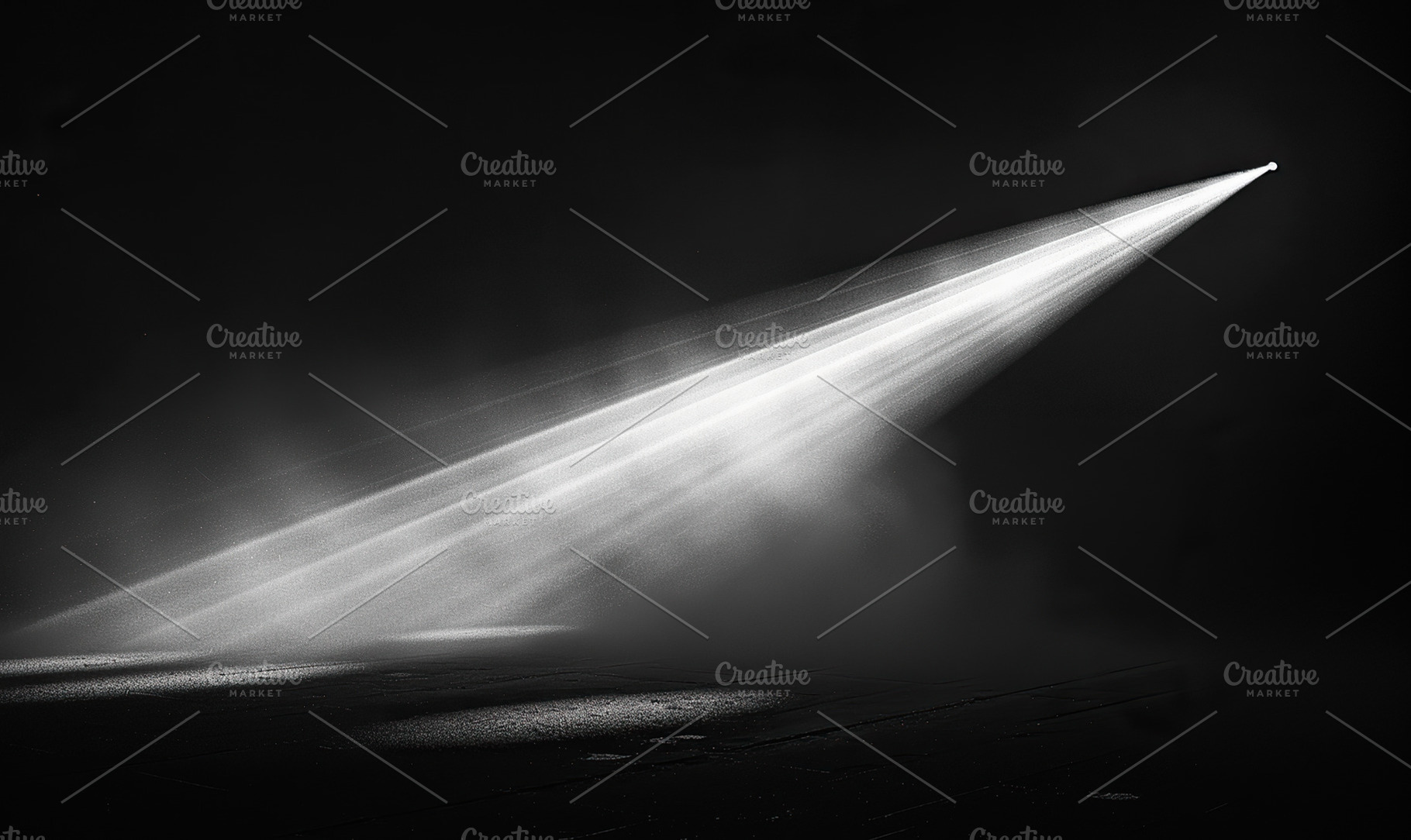 A powerful sunbeam shining through a, a Photo by LOGOCREATIVE