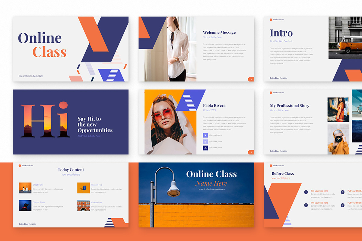 Online Class | Powerpoint Template, a Presentation Template by Zacomic Studios (Photo 2 of 7)