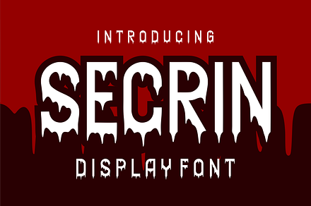 Secrin - Display Font