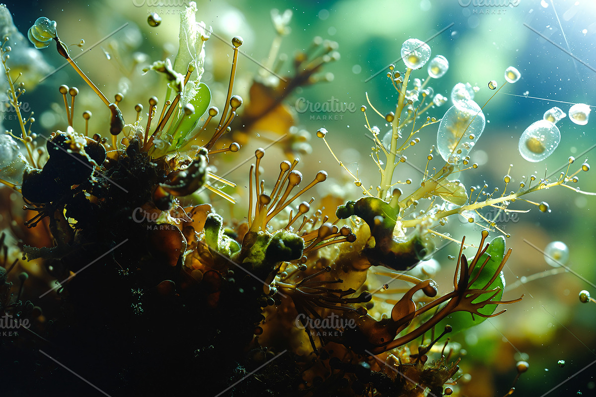 52 Fictional Microscopic Organisms, an Abstract Photo by h.utomo (Photo 10 of 52)