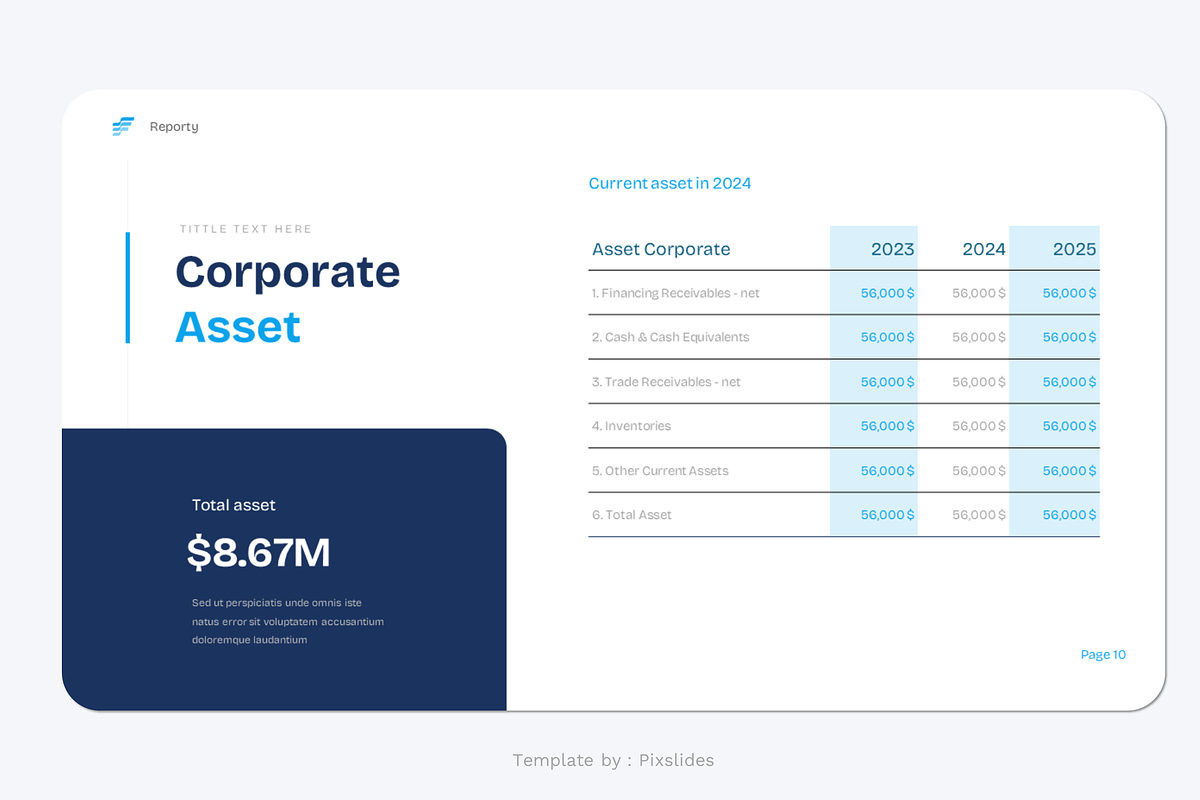 Annual Report PowerPoint, a Presentation Template by Pixslides (Photo 7 of 7)