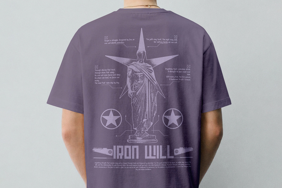 T-Shirt Back Mockup PSD - Male Model, a Shirt Mockup by Rymden_Fl (Photo 2 of 5)