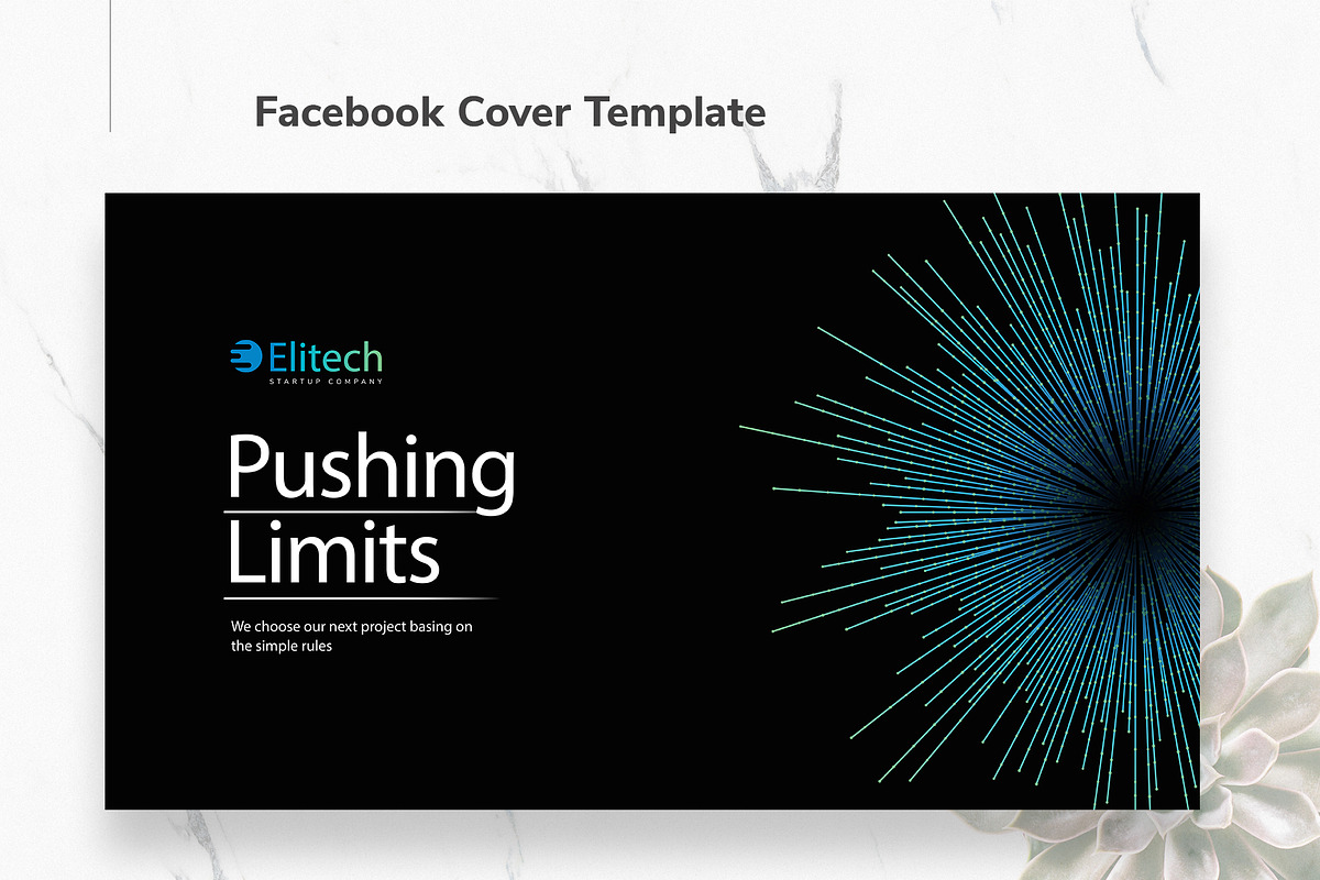 Tech Startup Facebook Materials, a Social Media Template by TemplatesNow! (Photo 3 of 7)