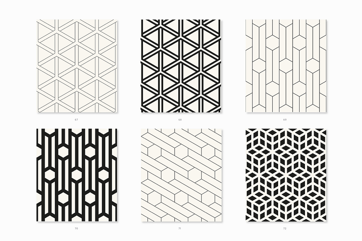 Essential Seamless Pattern Bundle, a Pattern Graphic by Curly_Pat (Photo 14 of 15)
