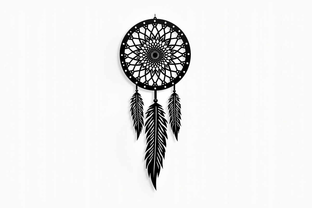 Scandinavian Unique Dreamcatcher, an Illustration by Amazin_art (Photo 15 of 26)