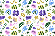 Abstract doodle shapes set, cards, a Decorative Illustration by PaperTrident (Thumbnail 5 of 5)