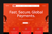 Figma Fintech Payment landing Page, a Landing Page Template by Musara (Thumbnail 3 of 6)
