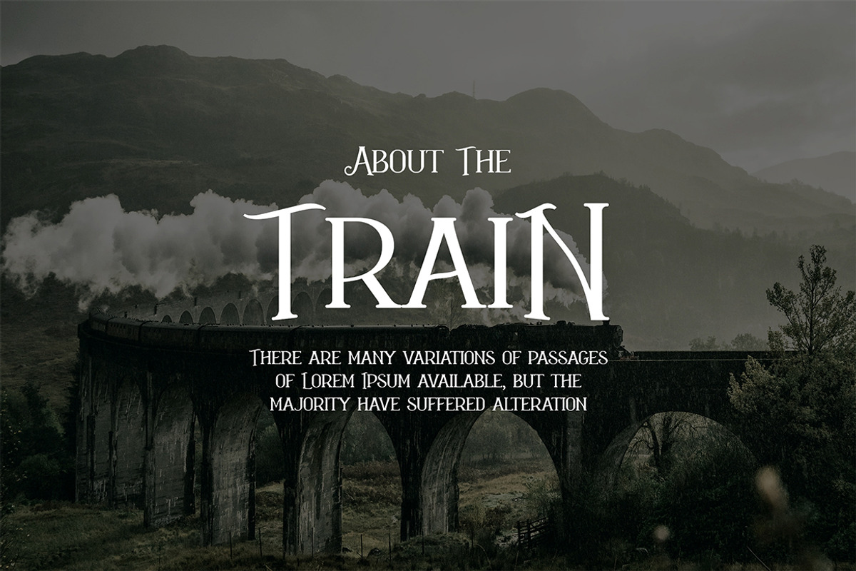 Chinchilla Vintage Serif Font, a Serif Font by UICreative (Photo 2 of 12)