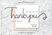 Thank You Dingbats, a Font by TGIF.STD (Thumbnail 1 of 5)