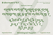 Lane Fiegras - Retro Serif Font, a Serif Font by RagamKata (Thumbnail 12 of 12)
