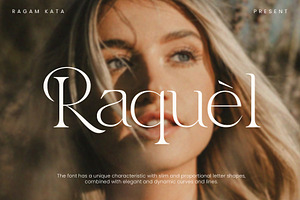 Raquel - Modern Elegant Serif