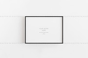 Customizable Wooden Frame Mockup, a Graphic by HALFTOUNE (Thumbnail 5 of 9)