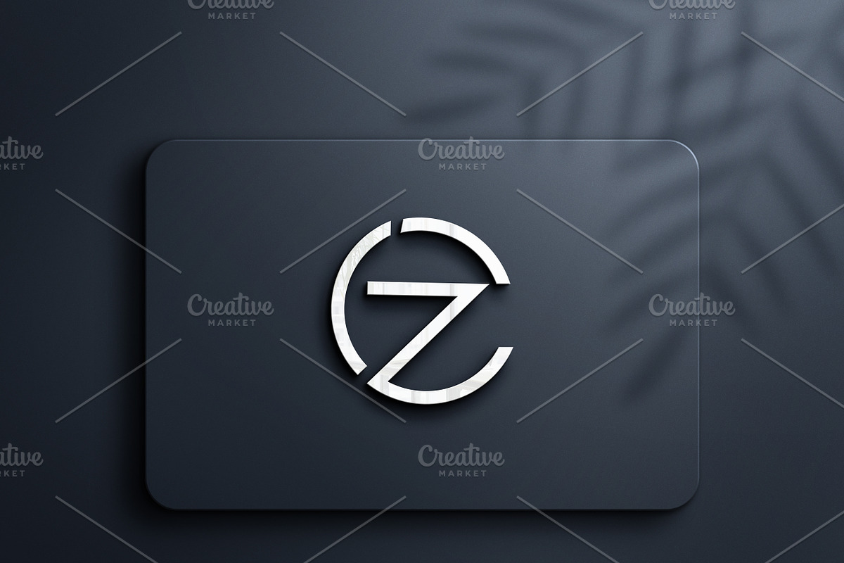 CZ, ZC, C, Z, Abstract Letters Logo, a Background Graphic by art_creater (Photo 3 of 3)