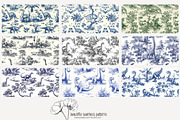 70 dinosaur toile seamless pattern, a Pattern Graphic by Poppy Lane Studio (Thumbnail 4 of 10)