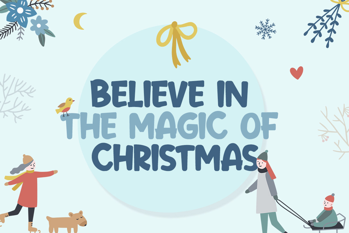 Festive Cheer Font preview 2