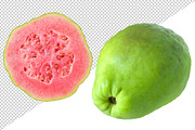 Green Pink fleshed Guava pieces, an Object Graphic by Fruits+Veggies (Thumbnail 7 of 11)