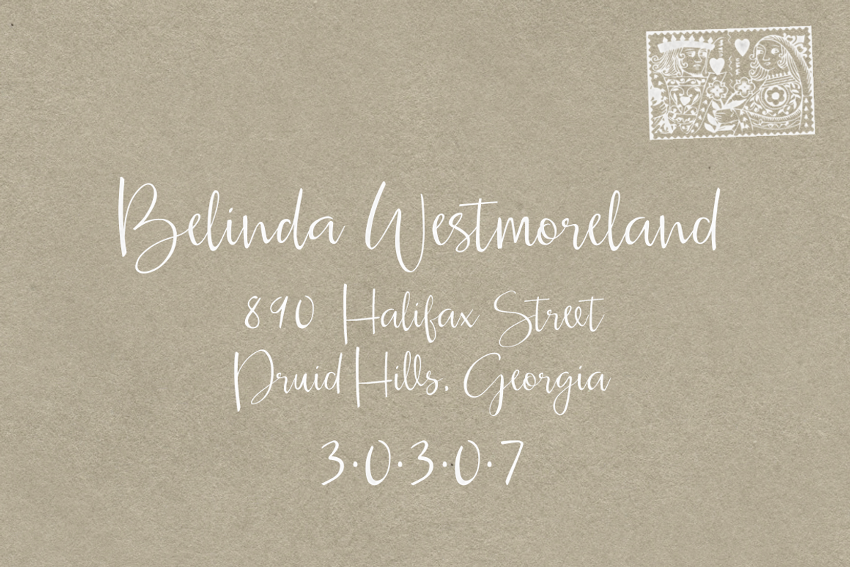 Caleigh Script Font with Bonus preview 5