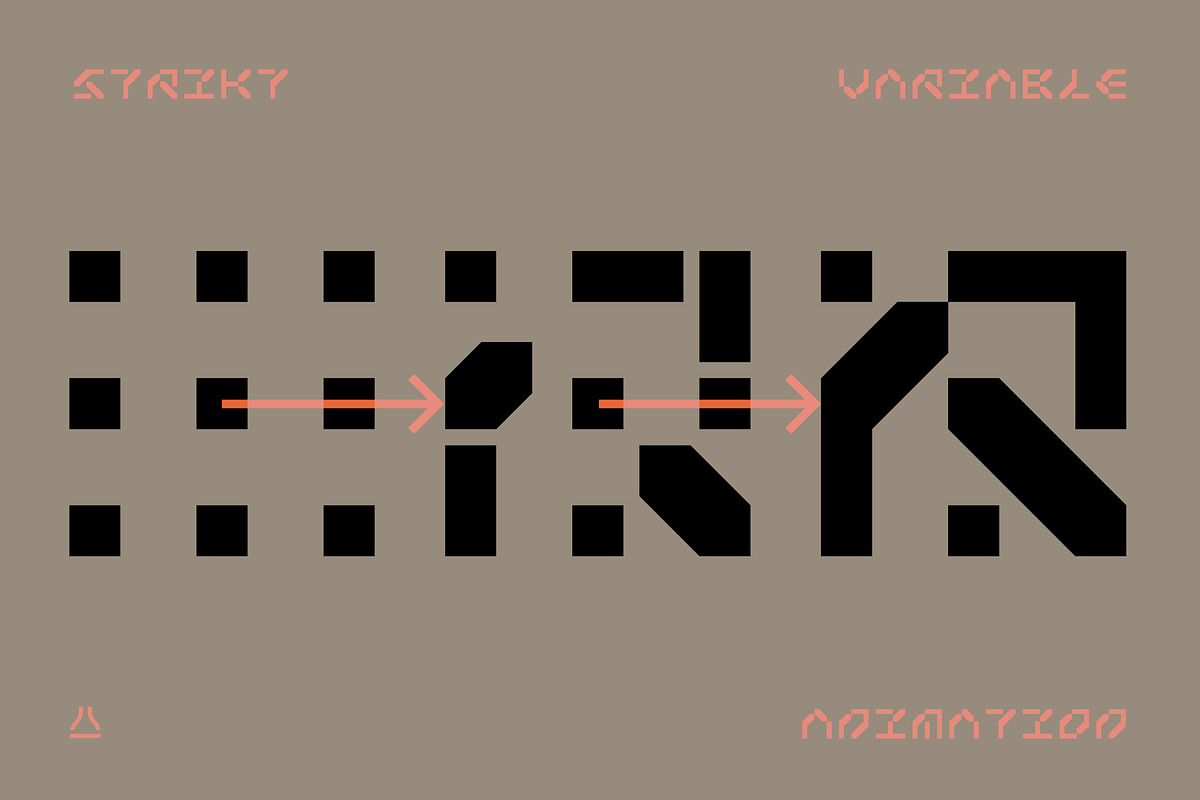 Strikt Variable | 24 fonts, a Sans Serif Font by NAUM (Photo 8 of 10)