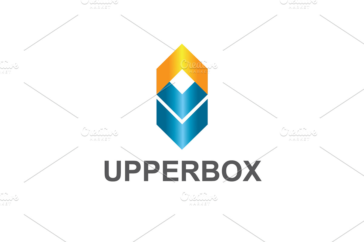 UPPERBOX Logo Template, a Branding & Logo Template by Art Zooted (Photo 2 of 3)