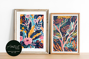 103.Abstract Foliage, a Background Graphic by Vibrand Studio (Thumbnail 2 of 9)