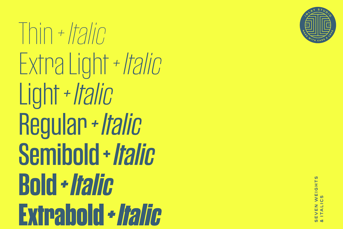 Andover Gothic — A Condensed Grotesk, a Sans Serif Font by Inlay Studio (Photo 2 of 6)