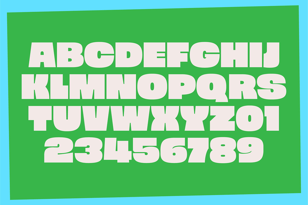 Cheers Big Sans - Chunky Sans Serif, a Sans Serif Font by BTYPE (Photo 6 of 15)