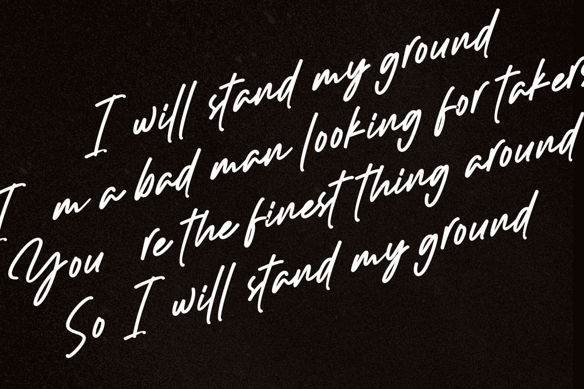 Outlander Signature, a Handwritten Font by typeline studio (Photo 2 of 6)