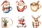 Cute Christmas Coffee Sublimation, an Illustration by CraftArtStudio (Thumbnail 2 of 6)