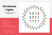 Christmas Lights, an Object Graphic by Kassy (Thumbnail 1 of 5)